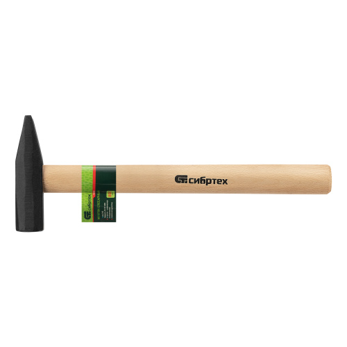 Молоток слесарный 800 г, квадратный боек, деревянная рукоятка Сибртех по ценам производителя в Уфе с доставкой по всей России