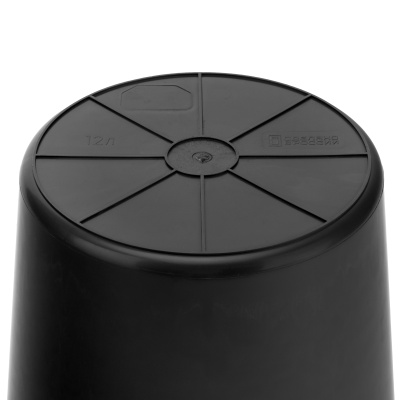 Ведро строительное пластмассовое, 12 л, высокопрочное с носиком Сибртех по ценам производителя в Уфе с доставкой по всей России