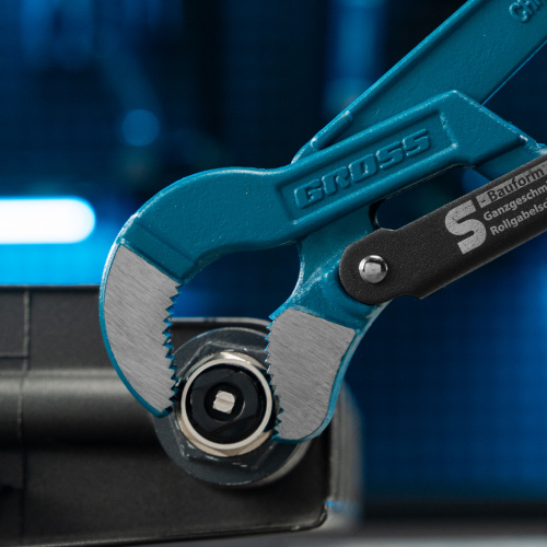 Ключ трубный рычажный 1, №1, цельнокованый, CrV, тип "S" Gross по ценам производителя в Уфе с доставкой по всей России