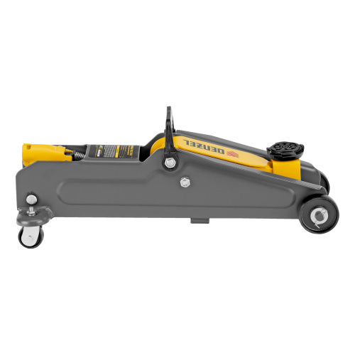 Домкрат гидравлический подкатной, 2 т, 135-385 мм, в пласт. кейсе Denzel по ценам производителя в Уфе с доставкой по всей России