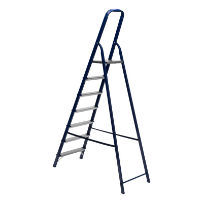 Стремянка, 7 ступеней, стальная, Сибртех по ценам производителя в Уфе с доставкой по всей России