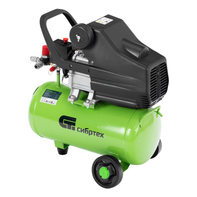 Компрессор воздушный КК-1100/22, 1, 1 кВт, 135 л/мин, 22 л, прямой привод, масляный Сибртех по ценам производителя в Уфе с доставкой по всей России