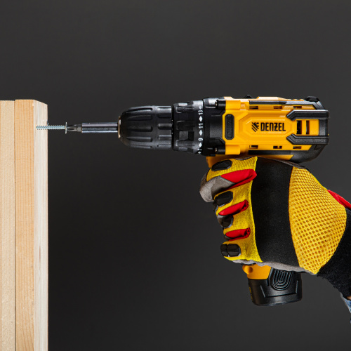 Дрель-шуруповерт аккумуляторная CDL-12CB, Li-Ion, 12 В, 1 акк. Denzel по ценам производителя в Уфе с доставкой по всей России