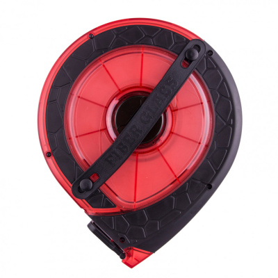 Рулетка геодезическая 50 м х 15 мм, закрытый корпус, фибергласовая лента, двусторонняя шкала, Pro Matrix по ценам производителя в Уфе с доставкой по всей России