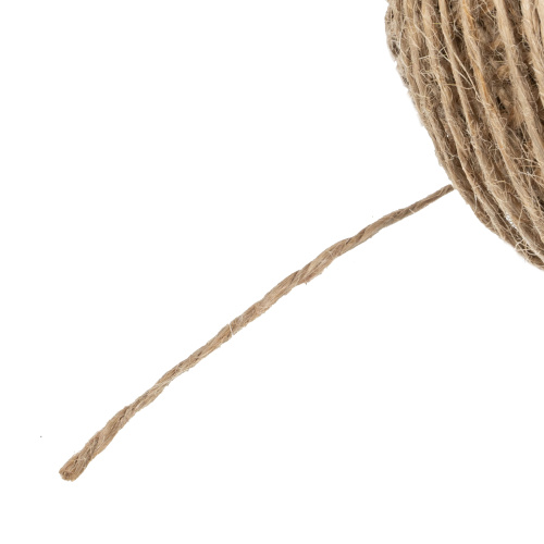 Шпагат джутовый, 1 мм, L 140 м, 2-ниточный, Сибртех по ценам производителя в Уфе с доставкой по всей России