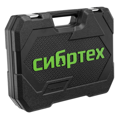 Набор инструментов, 1/2", 1/4", пластиковый кейс 76 предметов Сибртех по ценам производителя в Уфе с доставкой по всей России