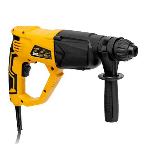 Перфоратор электрический RH-1050-26, SDS-plus, 1050 Вт, 3.2 Дж, 3 плюс 1 режим Denzel по ценам производителя в Уфе с доставкой по всей России