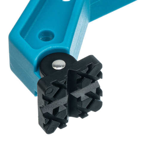 Струбцина клещеобразная 4, пластиковый корпус, храповой механизм жесткой фиксации, 100 мм Gross по ценам производителя в Уфе с доставкой по всей России