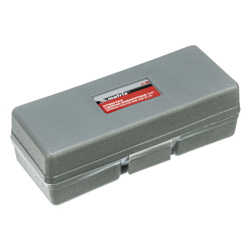 Отвертка ударно-поворотная 1/2, набор бит, 6 шт, черная ручка Профи, пластиковый бокс Matrix по ценам производителя в Уфе с доставкой по всей России