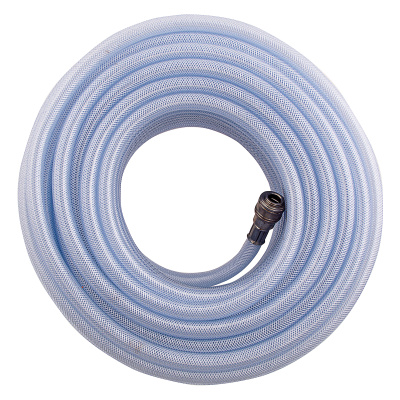 Шланг пневматический ПВХ, 10 x 16 мм, 18 бар, армированный, прозрачный, быстросъемное соединение, 30 м Stels по ценам производителя в Уфе с доставкой по всей России