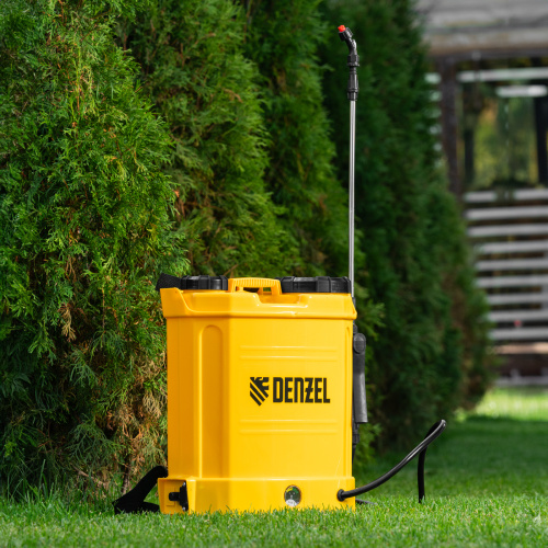 Опрыскиватель ранцевый аккумуляторный D-12LA, 12 л, 12 В, 8 Ач Denzel по ценам производителя в Уфе с доставкой по всей России