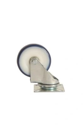 Колесо аппаратное поворотное SCv 92 75 мм (синяя резина) по ценам производителя в Уфе с доставкой по всей России