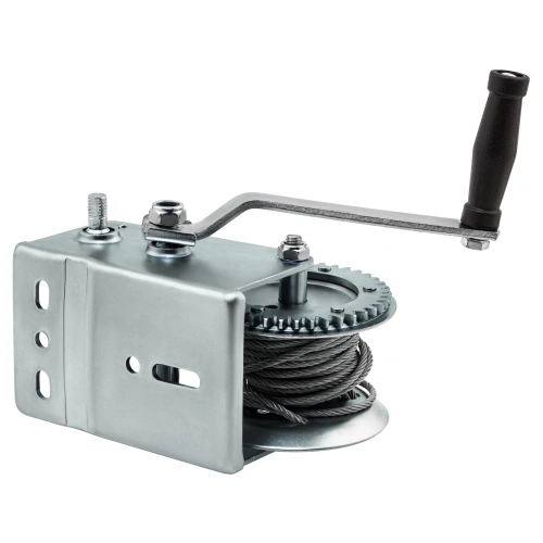 Лебедка шестеренчатая, тяга 0.8 т, тросовая Matrix по ценам производителя в Уфе с доставкой по всей России