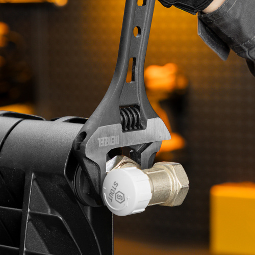 Ключ разводной, 300 мм, CrV, кованый Denzel по ценам производителя в Уфе с доставкой по всей России