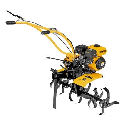 Мотоблок DPT-270SB, 7 л.с., ремен.сцеп, фрез 3х4, ШОМ, без колес, передачи 2В/1Н Denzel по ценам производителя в Уфе с доставкой по всей России