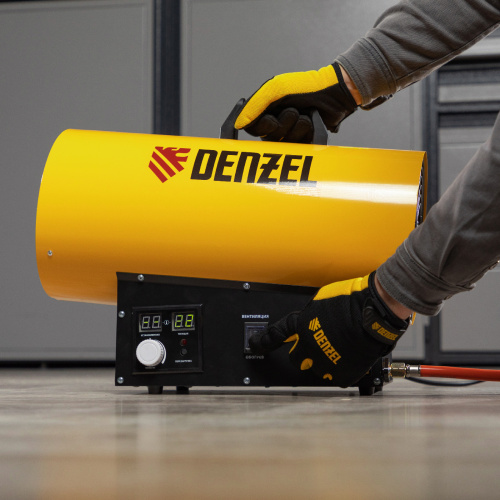 Газовая тепловая пушка GHG-15i, 15 кВт, цифровой термостат, пропан-бутан Denzel по ценам производителя в Уфе с доставкой по всей России