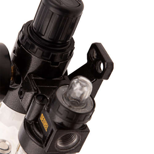 Блок подготовки воздуха регулятор-фильтр-лубрикатор FLR1500, 10 бар, 1500 л/мин, 1/4" Denzel по ценам производителя в Уфе с доставкой по всей России