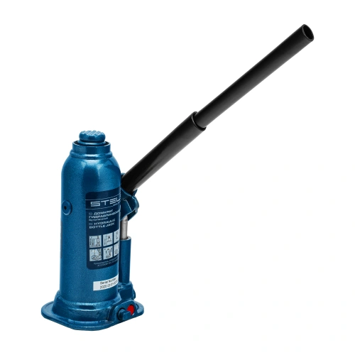 Домкрат гидравлический бутылочный, 4 т, h подъема 188-363 мм, в пластиковом кейсе Stels по ценам производителя в Уфе с доставкой по всей России