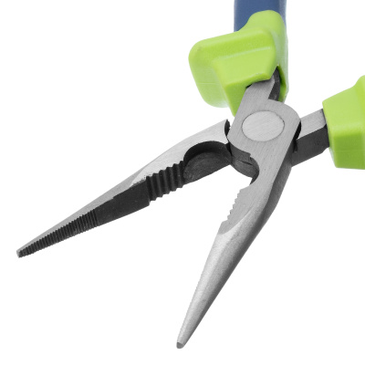 Длинногубцы прямые, 180 мм, двухкомпонентные рукоятки Сибртех по ценам производителя в Уфе с доставкой по всей России