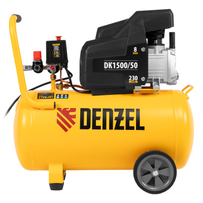 Компрессор воздушный DK1500/50, Х-PRO 1.5 кВт, 230 л/мин, 50 л Denzel по ценам производителя в Уфе с доставкой по всей России