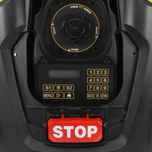 Робот-газонокосилка Grass Master 1000  1000м², 3Ач, 28V, LCD дисплей, Wi-Fi Denzel по ценам производителя в Уфе с доставкой по всей России