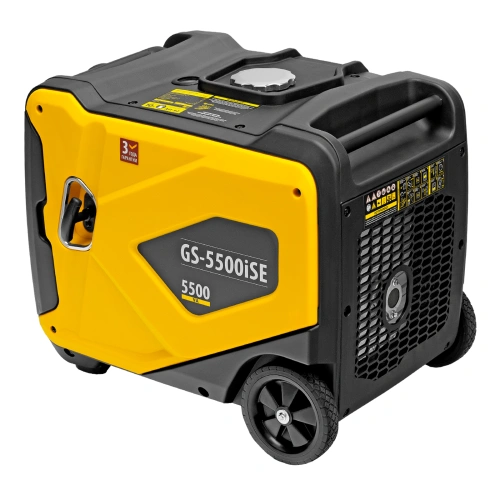 Генератор инверторный GS-5500iSE, 5,5 кВт, 230 В, закрытый корпус,электростартер Denzel по ценам производителя в Уфе с доставкой по всей России
