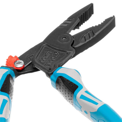 Плоскогубцы комбинированные с изогнутой головой, трехкомпонентные рукоятки, 200 мм Gross по ценам производителя в Уфе с доставкой по всей России