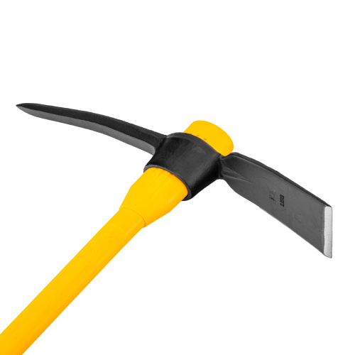 Кирка 2250 г, широкая, фиберглассовая обрезиненная рукоятка 900 мм Denzel по ценам производителя в Уфе с доставкой по всей России