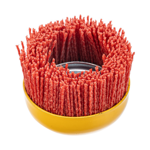 Щетка для УШМ, 75 мм, Чашка, нейлоновая щетина, М14 Denzel по ценам производителя в Уфе с доставкой по всей России