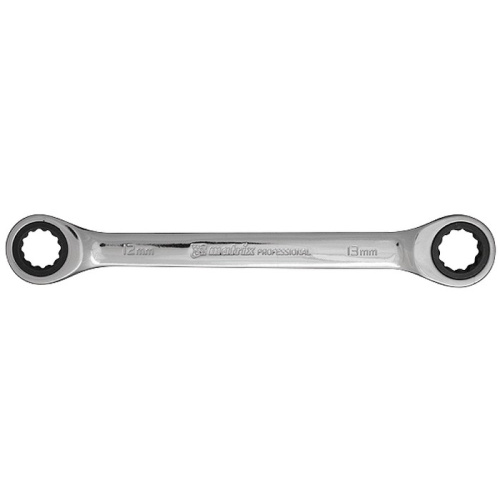 Ключ накидной трещоточный, 12 х 13 мм, CrV, зеркальный хром Matrix Professional по ценам производителя в Уфе с доставкой по всей России