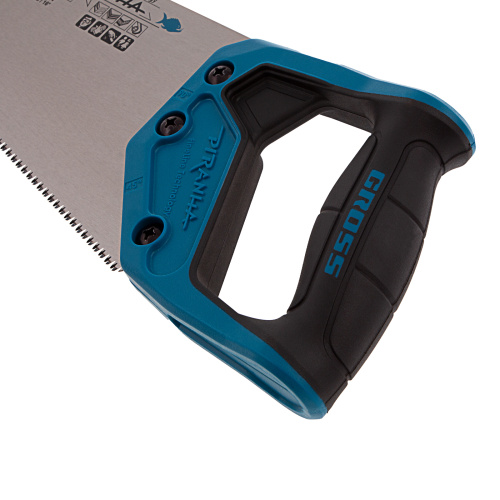 Ножовка по дереву "Piranha", 400 мм, 11-12 TPI, зуб-3D, каленый зуб, двухкомпонентная рукоятка Gross по ценам производителя в Уфе с доставкой по всей России