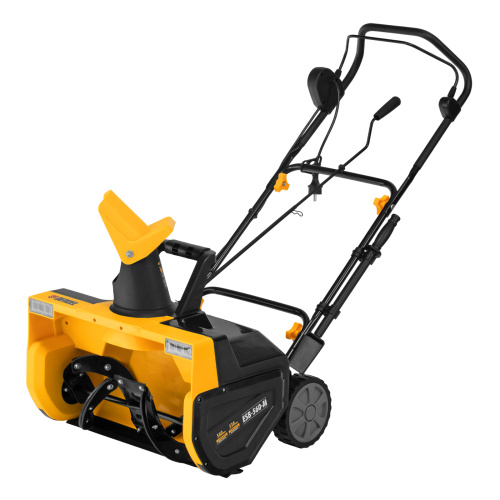 Электрическая снегоуборочная машина ESB-560-M, 2,5 кВт, металлический шнек, LED фара Denzel по ценам производителя в Уфе с доставкой по всей России