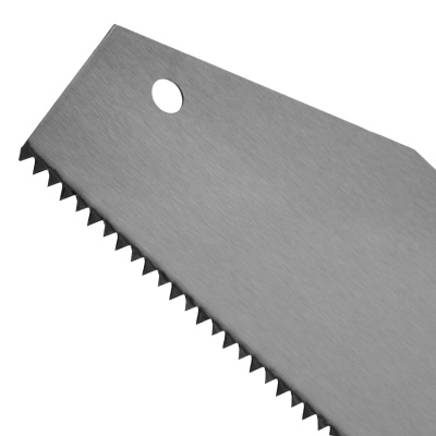 Ножовка по дереву "Зубец", 500 мм, шаг зуба 10 мм, каленый зуб 2D, двухкомпонентная рукоятка Сибртех по ценам производителя в Уфе с доставкой по всей России