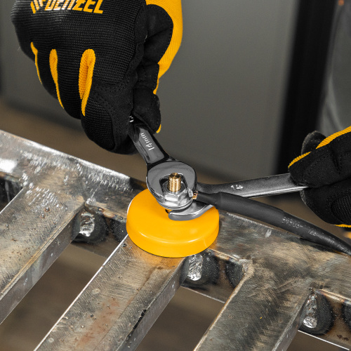 Клемма магнитная "масса" для сварочных работ Denzel по ценам производителя в Уфе с доставкой по всей России