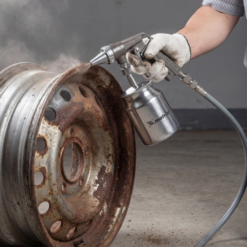 Пистолет пескоструйный с нижним бачком, пневматический Matrix по ценам производителя в Уфе с доставкой по всей России