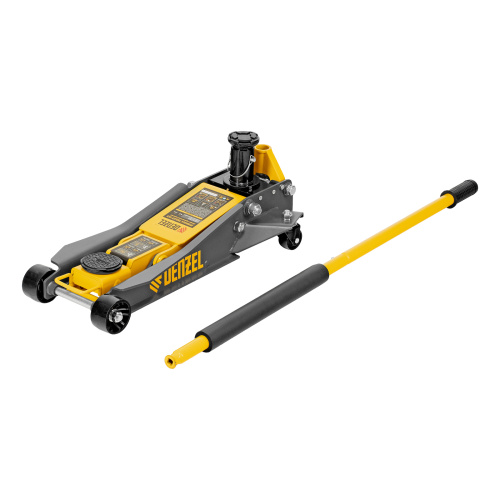 Домкрат гидравлический подкатной, 2/3 т, 98-770 мм, быстрый подъем, низ. подхват, проф, SUV Denzel по ценам производителя в Уфе с доставкой по всей России