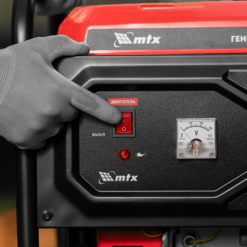 Генератор бензиновый RS-3000, 2,2 кВт, 230В, ручной стартер MTX по ценам производителя в Уфе с доставкой по всей России