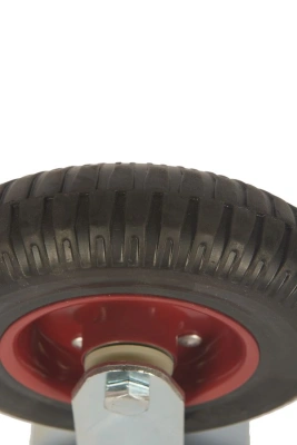 Колесо большегрузное неповоротное PF 200 200 мм резина с протектором (F) по ценам производителя в Уфе с доставкой по всей России