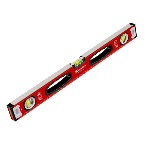 Уровень алюминиевый, фрезерованный, 3 глазка, рукоятки, 600 мм Matrix по ценам производителя в Уфе с доставкой по всей России