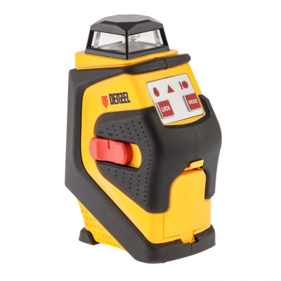 Лазерный уровень LX360, 20 м, ± 0,3 мм/1 м, горизонтальная и вертикальная плоскости, 360 град, 635 нм, резьба 1/4 Denzel по ценам производителя в Уфе с доставкой по всей России