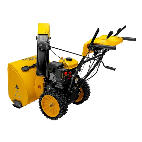 Бензиновая снегоуборочная машина SBM 610S PRO, 212 cc, электростартер, фара, обогрев Denzel по ценам производителя в Уфе с доставкой по всей России