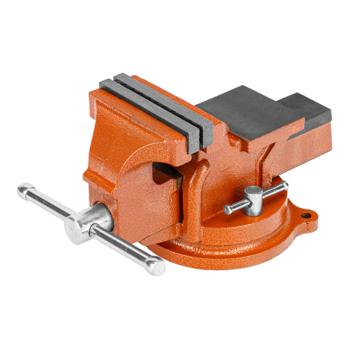 Тиски слесарные, 100 мм, поворотные, с наковальней Sparta по ценам производителя в Уфе с доставкой по всей России