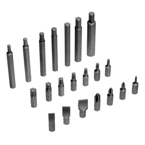 Набор инструментов, 1/2", 1/4", CrV, S2, пластиковый кейс, 122 предмета Denzel по ценам производителя в Уфе с доставкой по всей России