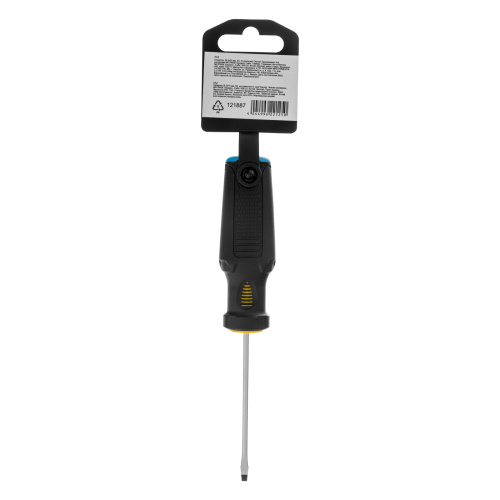 Отвертка, SL3х75 мм, S2, 3к рукоятка Denzel по ценам производителя в Уфе с доставкой по всей России