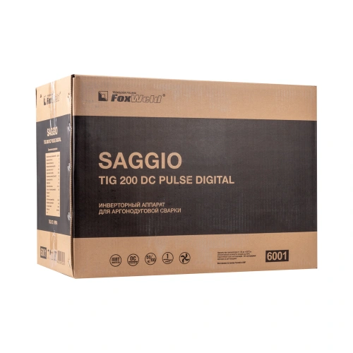 Аппарат аргонодуговой сварки SAGGIO TIG 200 DC Pulse Digital (пр-во FoxWeld/КНР) по ценам производителя в Уфе с доставкой по всей России