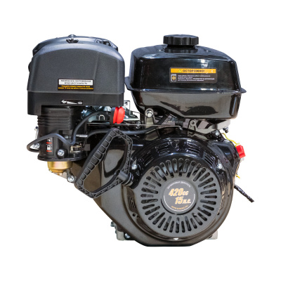 Двигатель Dinking DK190F-S (15лс, зимний, ручной стартер, катушка, датчик масла) по ценам производителя в Уфе с доставкой по всей России