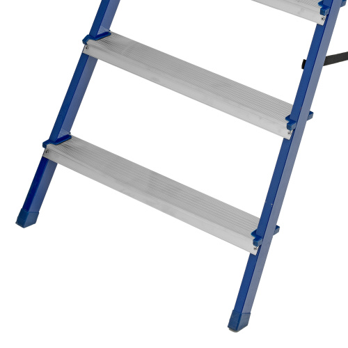 Стремянка, 10 ступеней, стальной профиль, алюминиевые ступени Сибртех по ценам производителя в Уфе с доставкой по всей России