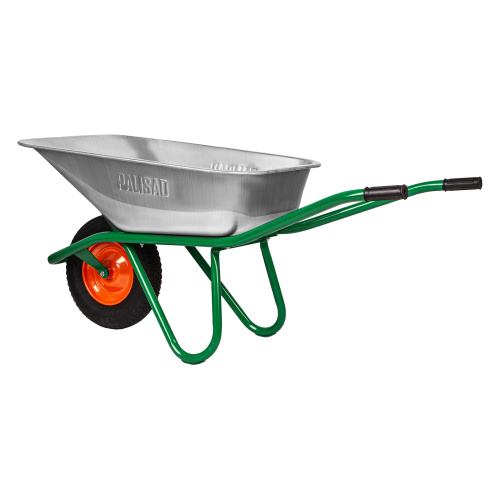 Тачка садово-строительная, усиленная, грузоподъемность 200 кг, объем 90 л Palisad по ценам производителя в Уфе с доставкой по всей России