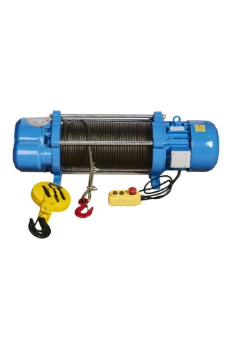 Лебедка электрическая 1000/2000кг 100/50м с канатом 380В TOR KCD по ценам производителя в Уфе с доставкой по всей России