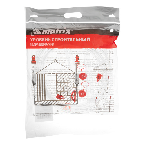 Гидроуровень,удлиненная колба, рельефная градуировка, 5м Matrix по ценам производителя в Уфе с доставкой по всей России